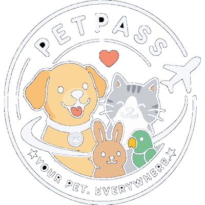 PetPass logo on dark background